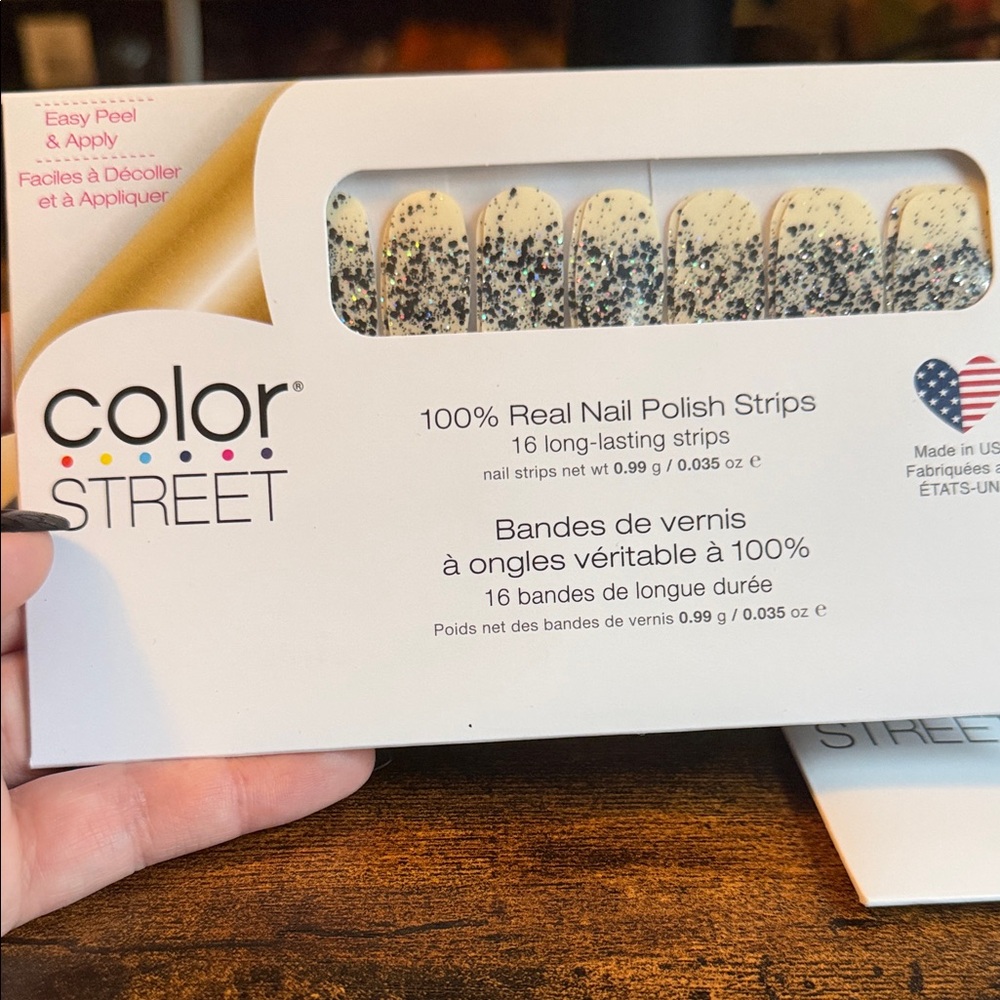 Color Street No Holding Black Nail Polish Strips
